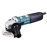 Makita GA5040CZ1 Winkelschleifer 125 mm, 1.400 W ohne Superflansch, Schwarz