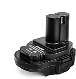 Ecarke Akku Adapter Konverter für Makita 18V NI Akku-Elektrowerkzeuge Kompatibel mit Makita 18V Lithium Akku BL1820 BL1830 BL1840 BL1850 BL1860.