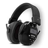 ION Audio Tough Sounds 2 – Gehörschutz mit Bluetooth und Radio, wetterfest, batteriebetrieben, 20 Std. Laufzeit, mit Freisprechfunktion