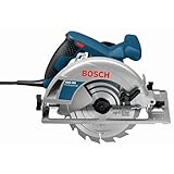 Bosch Professional Kreissäge GKS 190 (Leistung 1400 Watt, Kreissägeblatt: 190 mm, Schnitttiefe: 70mm inkl. HM-Kreissägeblatt, Absaugadapter, Parallelanschlag, Sechskantstiftschlüssel)