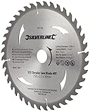 Silverline - Hartmetall-Kreissägeblätter mit 40 und 60 Zähnen, Doppelpckg. 250 x 30; Reduzierringe: 25, 20 u. 16 mm (991704)