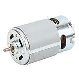 Broco Micro Motor für Verschiedene, Elektrowerkzeugmotor Elektrische Spielzeugautos Motor Motor RS-550 Mikromotor DC 12-24 V 22000 U/min Für kabellose elektrische Handbohrmaschinen