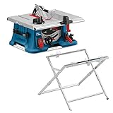 Bosch Professional Tischkreissäge GTS 635-216 + Arbeitstisch GTA 560 (Leistung 1.600 Watt, 5.500 U/min, inkl. 1x Kreissägeblatt)