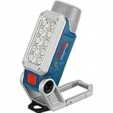 Bosch Professional 12V System Akku LED-Lampe GLI 12V-330 (330 Lumen, Betriebszeit: 180 min/Ah, ohne Akku/ Ladegerät)