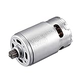 sourcing map DC 18V 20500 U/Min Elektrischer Getriebemotor 12 Zähne für Akkuschrauber