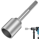 Sudemota SDS-Max-Erdungsstangentreiber, 45-Mm-Hochleistungsstahlbohrer-Schraubendreher, für Bohrhammer-Erdungsstangen (1,77)