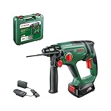 Bosch Akku-Bohrhammer UniversalHammer 18V (1x Akku 2,5 Ah; 18 Volt System; zum Bohren, Hammerbohren, Meißeln und Schrauben; im Koffer)