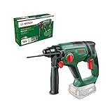 Bosch Akku-Bohrhammer UniversalHammer 18V (ohne Akku; 18 Volt System; Bohren/Hammerbohren/Meißeln; 2,0 J Schlagenergie; SDS plus Werkzeugaufnahme; im Karton)