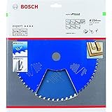 Bosch Professional 2608644342 Kreissägeblatt Expert for Wood (für Holz, 254 x 30 x 2,6 mm, Zähne 54, Zubehör Kreissäge), Farbe, Size