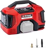 Einhell Hybrid-Kompressor PRESSITO Power X-Change (18 V, max. 11 bar, 31 cm Schlauchlänge, inkl. 3-tlg. Adapter-Set, ohne Akku)