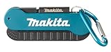 Makita E-15811 Impact Black Bit-Set 10-teilig mit Karabiner, PH, PZ, T Bits 25 mm