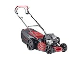 AL-KO Benzin-Rasenmäher Premium 470 SP-B (46 cm Schnittbreite, Briggs & Stratton Motor mit 2.4 kW Motorleistung, robustes Stahlblechgehäuse, Hinterradantrieb, Mulchfunktion, Seitenauswurf)