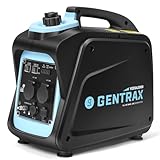 GENTRAX Inverter Stromerzeuger VERSA2000 2000W Max 1700W Reiner Sinus Stromgenerator Benzin Superleise Notstromaggregat mit USB und 230V Steckdosen praktisch klein und einfach zu handhaben für Camping