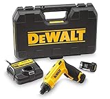 DEWALT Akku-Knickschrauber DCF680G2 (7.2V, 1.0Ah, Zwei-Positions-Handgriff (Pistolen- & Stabgriff), 16-stufiges Drehmoment, Diodenring mit 2 LEDs, inkl. 2 Li-Ion Akkus, Schnellladegerät und Koffer)