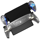 Hzxkqmil Ersatz-Schale Gehäuse für Playstation Portal Remote Player, DIY Hülle Faceplate Abdeckung Platten + Reparaturwerkzeug für PS5 Portal (Durchsichtig)