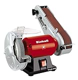 Einhell Stand-Bandschleifer TH-US 240 (240 W, inkl. Grobschleifscheibe und Schleifband, Scheibendurchmesser 150 mm, Schleifband 50x686 mm)