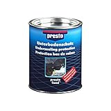 presto 603253 Unterbodenschutz Bitumen schwarz 1,3 kg