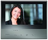 BTICINO, CLASSE300 X13E Video-Innenstelle mit 7'-Touchscreen, 4 sensitiven Tasten, Smartphone-Anbindung, App-Nutzung, Erweiterung des Sets Art.-Nr. 363911 für ein Zweifamilienhaus, Schwarz, 344643