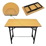 Werkbank Werktisch klappbar Max. 150 kg Arbeitsplatte mit Lineal und Winkelmesser 100x60x74,5cm Arbeitstisch