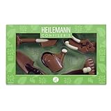 Heilemann Schokoladen-Figuren Themenpackung, Geschenkpackung Edelvollmilch, 100 g (Garten)