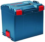 Bosch Professional Handwerkoffersystem L-BOXX 374 (Belastbarkeit bis 100 kg, eine Traglast bis 25 kg und eine Zugfestigkeit von 50 kg, Material: ABS Plastik, PA6 Kunststoff)