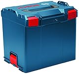 Bosch Professional Handwerkoffersystem L-BOXX 374 (Belastbarkeit bis 100 kg, eine Traglast bis 25 kg und eine Zugfestigkeit von 50 kg, Material: ABS Plastik, PA6 Kunststoff)