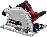 Einhell Tauchsäge TE-PS 165 (1.200 Watt, werkzeuglose Einstellung bei Schnitttiefe + Neigungswinkel, hochwertiges Hartmetall-Sägeblatt, Sägeblattarretierung)