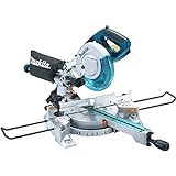 Makita Kapp- und Gehrungssäge (Sägeblatt-ø 216 mm, 1400 W, Arbeitstisch drehbar, Maße 755x450x488 mm) LS0815FLN