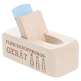 Spruchreif · Flaschenöffner aus Holz mit Gravur · Bierhobel mit Spruch · perfektes Männergeschenk (Flaschenöffnungsgerät)