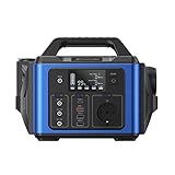 XLayer Powerstation 300W I 296Wh I tragbare Powerstation I Stromgenerator I Mobile Stromversorgung I 9 Anschlüsse I 230V Steckdose I USB-C PD I für Camping, Reisen Outdoor