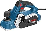 Bosch Professional Hobel GHO 26-82 D (Leistung 710 Watt, inkl. Parallelanschlag, Sechskantstiftschlüssel SW 2,5, Stoffstaubbeutel, Handwerkoffer)