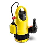 TROTEC Tauchpumpe TCW 900 – Pumpe für Klar-/Schmutzwasser – Fördermenge 15.000 l/h, Leistung 900 Watt, Eintauchtiefe max. 7 m, IPX8