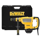 DEWALT 1.350 Watt SDS-max Kombihammer D25614K (10,5 Joule, max. 45mm Bohr-Ø in Beton, mit Anti-Rotations-Funktion UTC, Drehstopp für mittelschwere Meißelarbeiten, inkl. Zweithandgriff & Koffer)