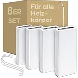 Luftbefeuchter Heizkörper aus Keramik - 8er Set mit Flexiblem Aufhängehaken - Feuchtigkeitskontrolle - Energieeinsparung - Effiziente Feuchtigkeitsabgabe