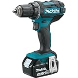 Makita DDF482RFJ Akku-Bohrschrauber 18V / 3,0 Ah, 2 Akkus + Ladegerät im MAKPAC Schwarz, Blau