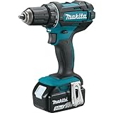 Makita DDF482RFJ Akku-Bohrschrauber 18V / 3,0 Ah, 2 Akkus + Ladegerät im MAKPAC Schwarz, Blau