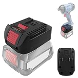 TPDL für Bosch 18V Batterie-Adapter, für Bosch 18V PBA/PSB/PSR Akku arbeitet im für Bosch 18V GBA Professional System Werkzeug