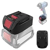 TPDL für Bosch 18V Batterie-Adapter, für Bosch 18V PBA/PSB/PSR Akku arbeitet im für Bosch 18V GBA Professional System Werkzeug