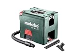 Metabo Akku-Sauger AS 18 L PC – 602021850 – 18 V – Sauger mit manueller Filterabreinigung, Boost- und Eco-Modus – Ohne Akku und Ladegerät