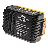 vhbw Akku kompatibel mit Dewalt DCD990NT, DCD991NT, DCD990P2, DCD991, DCD990M2, DCD995, DCD991P2 Elektrowerkzeug (3000 mAh, Li-Ion, 18 V)