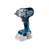 Bosch Professional 18V System Akku Drehschlagschrauber GDS 18V-450 HC (Anziehmoment 450 Nm, Losbrechmoment 800 Nm, ohne Akku/ Ladegerät)