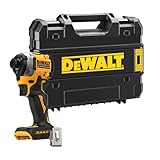 Dewalt 18V XR Akku-Schlagschrauber DCF850NT (¼“ Zoll Innensechskant-Aufnahme mit Selbstverriegelung, 200Nm Drehmoment, inkl. Metall-Gürtelhaken & TSTAK-Box, Lieferung ohne Akku & Ladegerät)