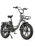 ENGWE E Bike Herren Elektrofahrräder-Ebike mit 48V 13Ah Batterie, E Bike 20 * 4.0 Zoll, E-Bike 7-Gang Getriebe mit LCD-Display, E Bike 250W Motor & 25km/h, Reichweite bis zu 150km L20/L20 Boost