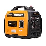 maXpeedingrods Inverter Stromerzeuger 3300W Stromgenerator Benzin Superleise 4 Takt mit USB und 230V Steckdosen Leicht als Notstromaggregat Backup Stromausfälle für Camping Wohnwagen Garage Baustelle