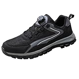 Innerternet Sicherheitsschuhe Herren S3 Explorer 3.0 Sportliche Arbeitsschuhe Leicht Trends Drehknopf Anti-Smash und Anti-Punktur Arbeit Versicherung Schuhe Unisex Atmungsaktive und Bequeme Sneaker