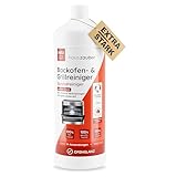 hauszauber® - Backofenreiniger [EXTRA STARK] 1000 ml Grillreiniger Gelpaste - Löst starke Verkrustungen, Eingebranntes, Fettlöser - Ohne Aufheizen, Gerüche oder Schrubben