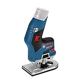 Bosch Professional 12V System Akku Kantenfräse GKF 12V-8 (Fräskopf-Schaft: 8 mm, ohne Akku/ Ladegerät)