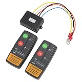 12V 24V Recovery Wireless Winch Remote Control Kit für LKW ATV SUV Handset Switch Controller 75ft Universal Electric Smart Winch Wireless Remote Control Switch Set