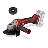 Einhell Professional Akku-Winkelschleifer TP-AG 18/125 CE Q Li Power X-Change (18 V, 900 W, Ø 125 mm, 33 mm Schnitttiefe, Brushless, Konstantelektronik, ohne Trennscheibe, ohne Akku)