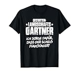 Gartenbau Landschaftsbau Gestatten Landschaftsgärtner T-Shirt